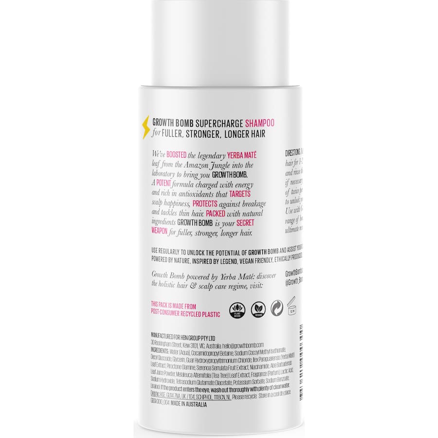 Growth Bomb Shampoo  300mL