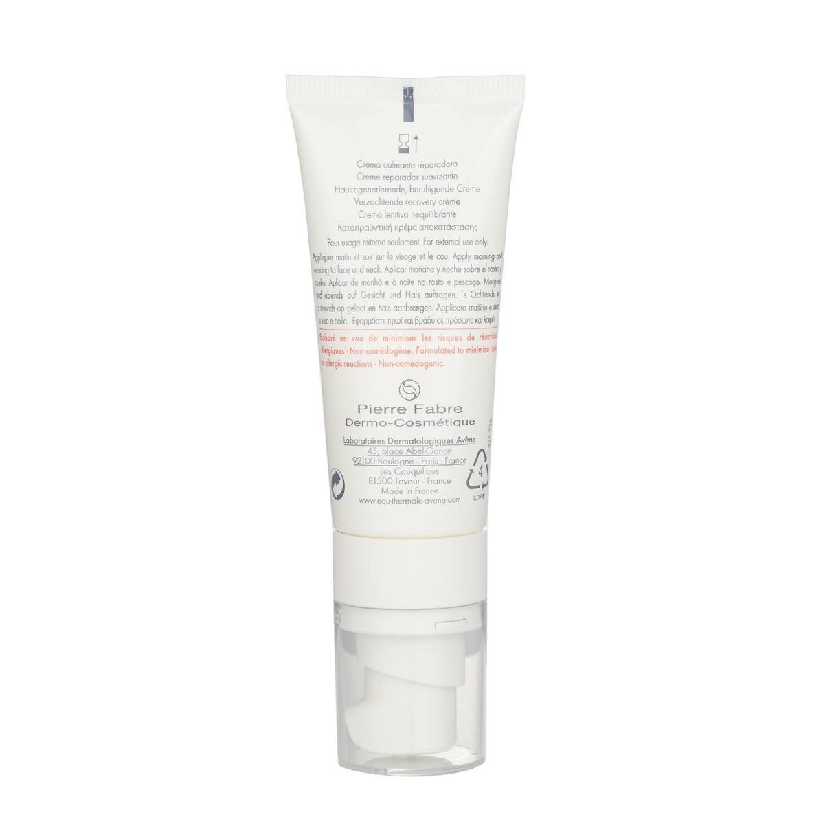 Avene - Tolerance CONTROL Soothing Skin Recovery Cream - For Reactive Skin  - 40