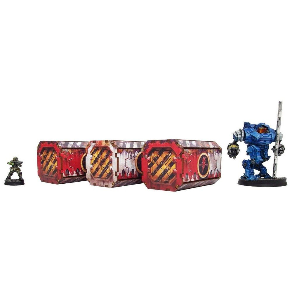 Micro Art Studio - Imperial Containers 3 (3) PREPAINTED [28mm/1:56]