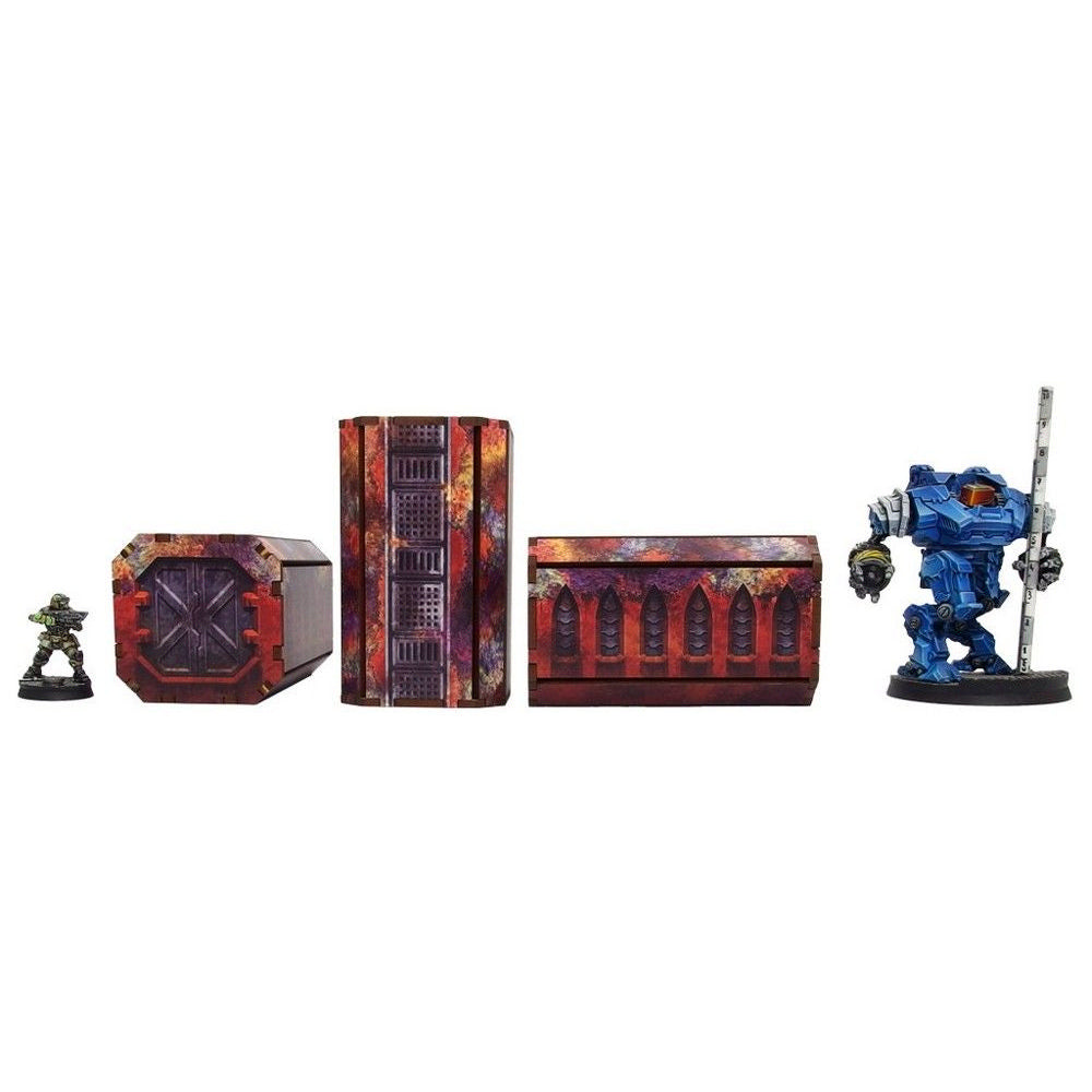 Micro Art Studio - Imperial Containers 3 (3) PREPAINTED [28mm/1:56]