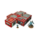 Micro Art Studio - Infinity Scenery - Kokkyo-3 Commercial Hub PREPAINTED (red)