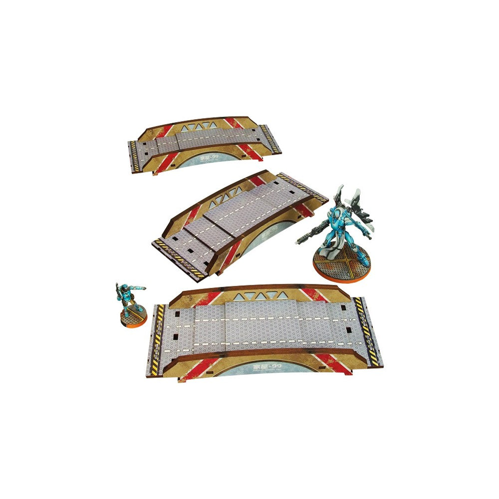 Micro Art Studio - Infinity Scenery - Kokkyo-3 Bridges (3) PREPAINTED (beige)