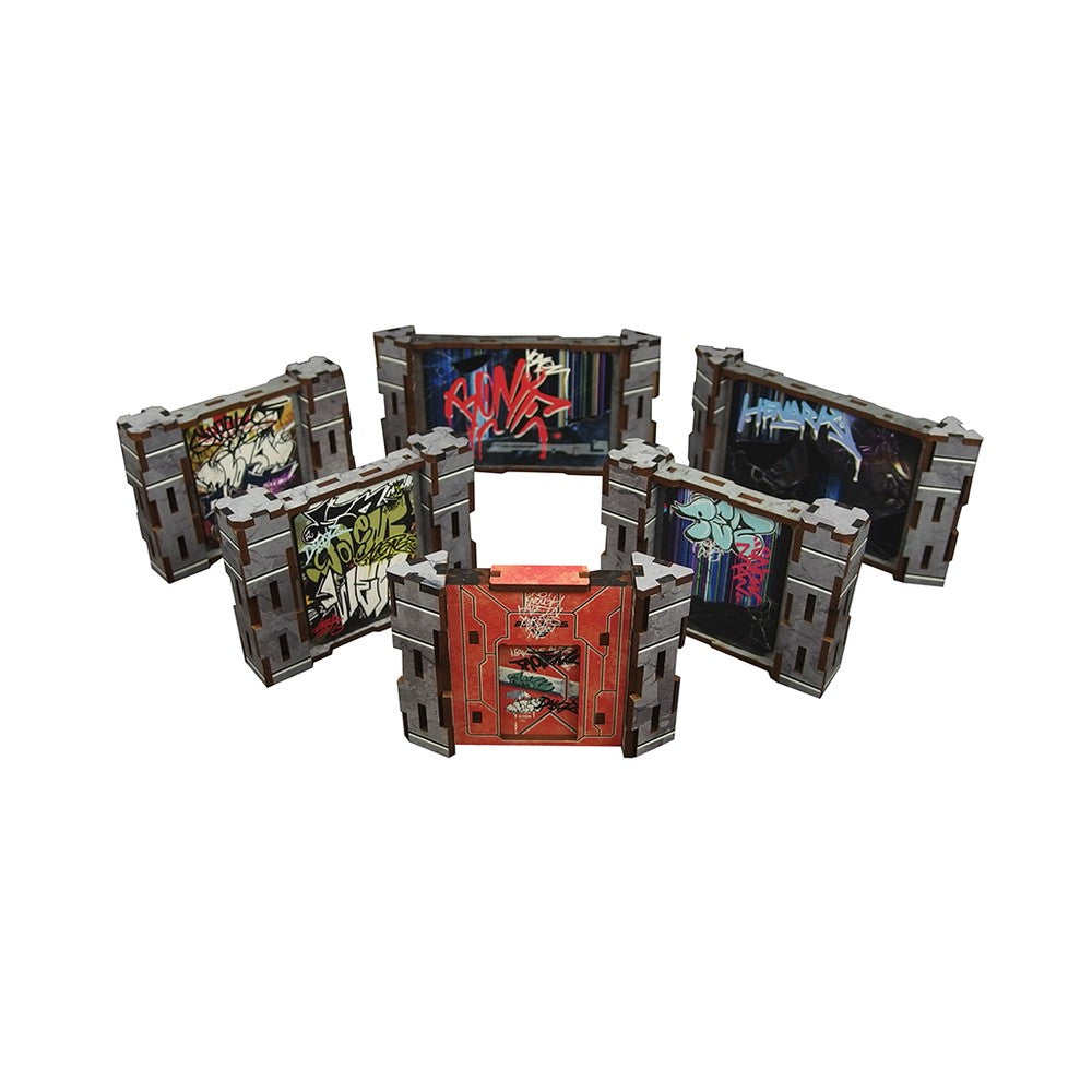 Micro Art Studio - Infinity Scenery - Precinct Sigma News Walls (6) PREPAINTED