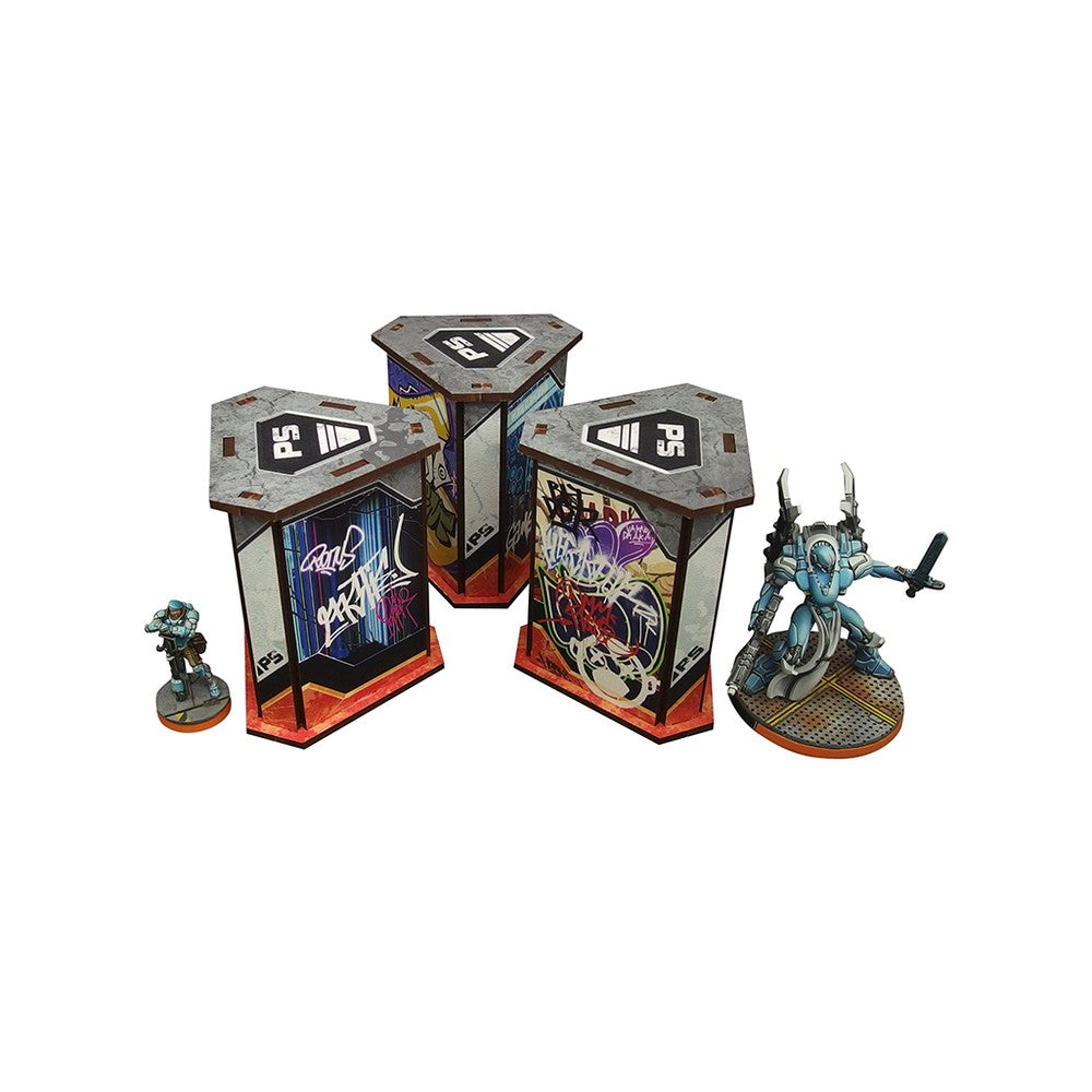 Micro Art Studio - Infinity Scenery - Precinct Sigma Newsstands (3) PREPAINTED