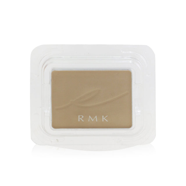 RMK Silk Fit Face Powder Refill #01 in 8g, providing a silky-smooth finish and radiant glow while absorbing excess sebum.