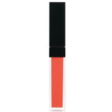 Matte liquid lipstick in #007 Florescence Poppy, vibrant color with a weightless feel, and precise applicator for even application.