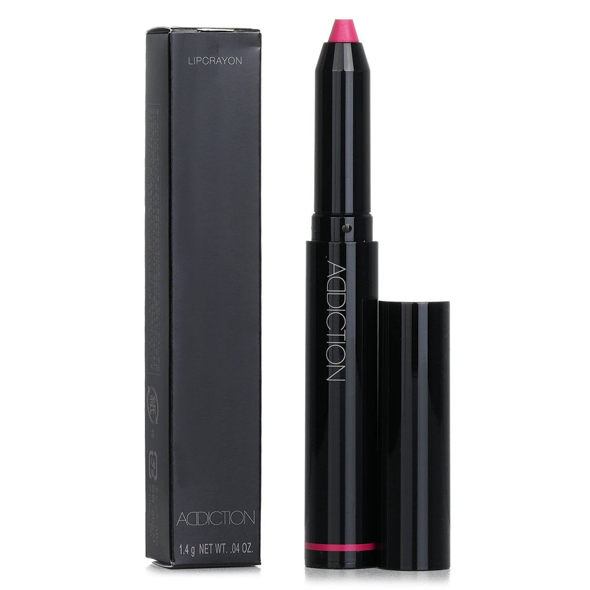 ADDICTION Lipcrayon in #002 Rose Petal, a lightweight, hydrating formula for vivid, long-lasting lip color.