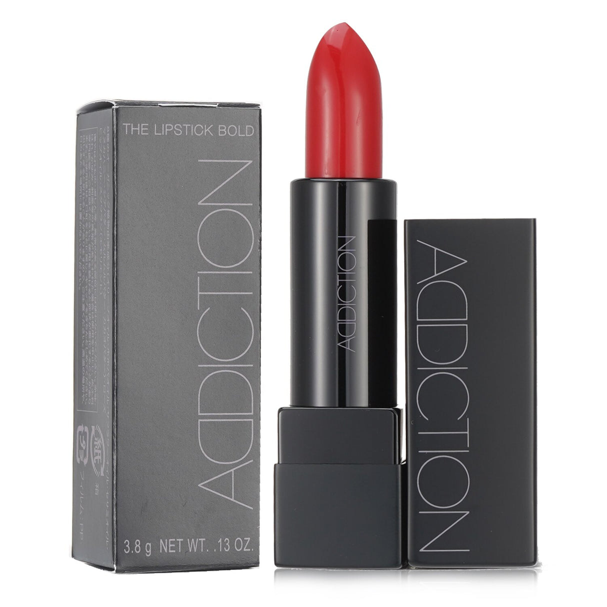 Bold deep lipstick #011 Monroe Walk, plumping effect, smooth texture, vivid color, fragrance-free for lasting wear.