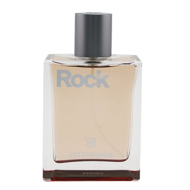 Victorinox Rock Eau De Toilette Spray 100ml, a bold aromatic fragrance for men, inspired by alpine strength and beauty.