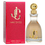 Elegant 60ml bottle of Jimmy Choo - I Want Choo Eau De Parfum, featuring spicy floral notes of peach, jasmine, and vanilla.