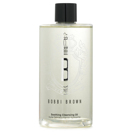 Bobbi Brown Soothing Cleansing Oil 400ml dissolves makeup with hydrating oils, leaving skin calm, clear, and comfortable.