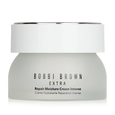 Bobbi Brown Extra Repair Moisture Cream Intense in a 50ml jar, hydrating cream to reduce fine lines and rejuvenate skin.