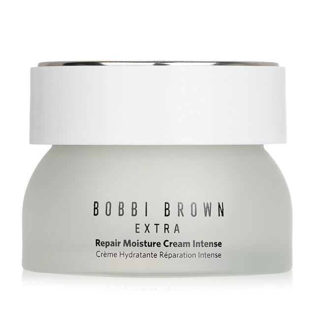 Bobbi Brown Extra Repair Moisture Cream Intense in a 50ml jar, hydrating cream to reduce fine lines and rejuvenate skin.