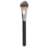 MAC - 127 Synthetic Split Fibre Face Brush with paddle shape and 50/50 fibers for diffused and polished makeup application.