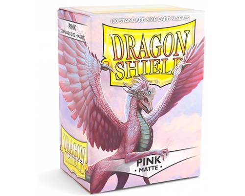Dragon Shield Matte Card Sleeves - Pink