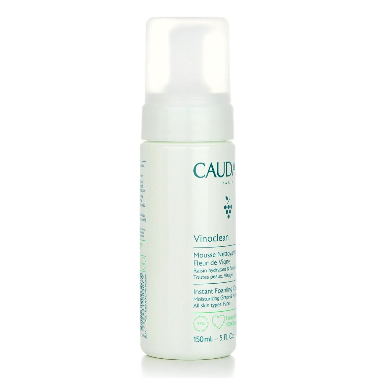 Caudalie - Vinoclean Instant Foaming Cleanser  - 150ml/5oz