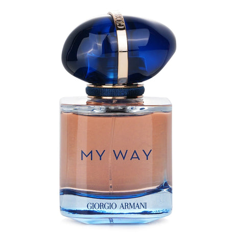 Giorgio Armani My Way Intense Eau De Parfum 30ml, a sophisticated floral-woody scent with orange blossom, tuberose, sandalwood, and vanilla.