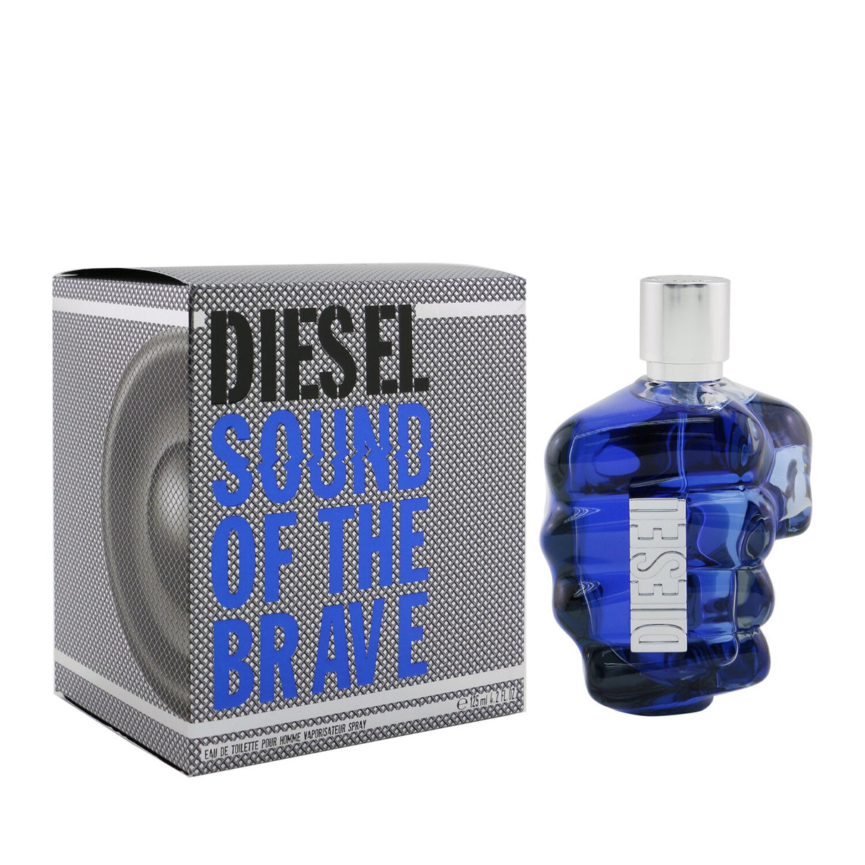 Diesel - Sound Of The Brave Eau De Toilette Spray 125ml, a woody aromatic fragrance for adventurous men with fresh, spicy notes.