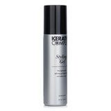 Lightweight Keratin Complex Styling Gel for frizz-free, defined hair; enhances texture and volume for all hair types.