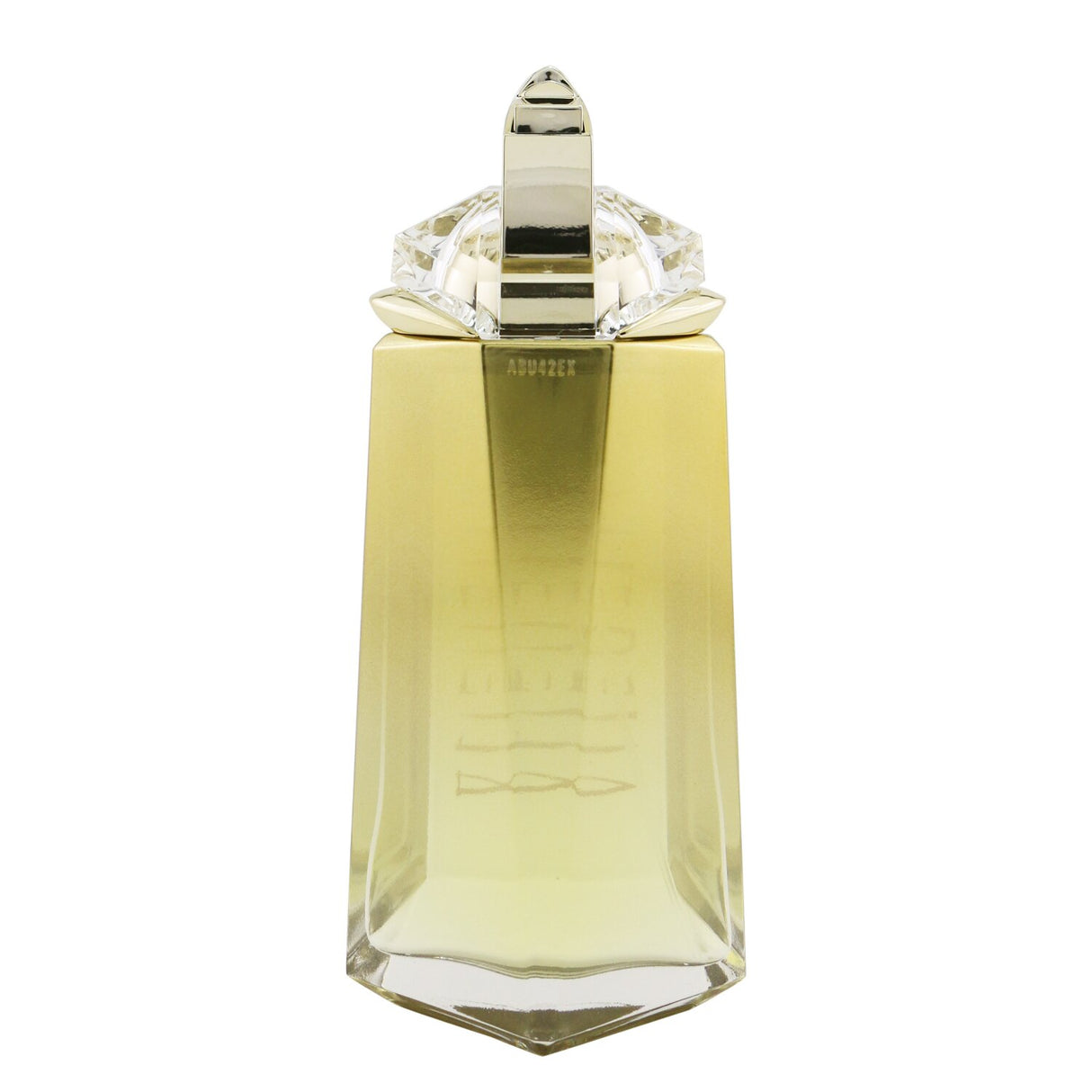 Thierry Mugler's Alien Goddess Eau De Parfum in a 90ml refillable spray, featuring floral vanilla notes and a vibrant scent.