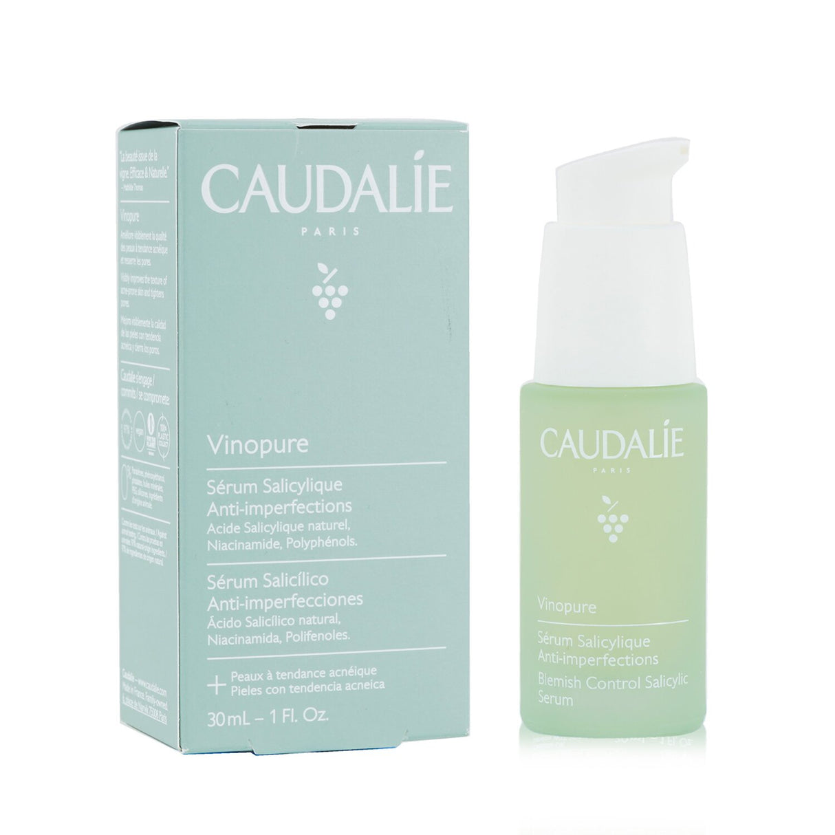 Caudalie - Vinopure Blemish Control Salicylic Serum  - 30ml/1oz