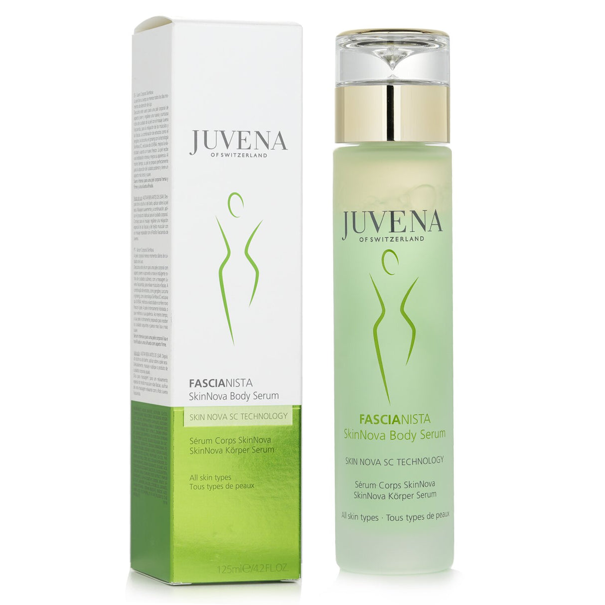 Luxurious 125ml body serum infused with plant extracts for intense hydration and improved skin elasticity.
