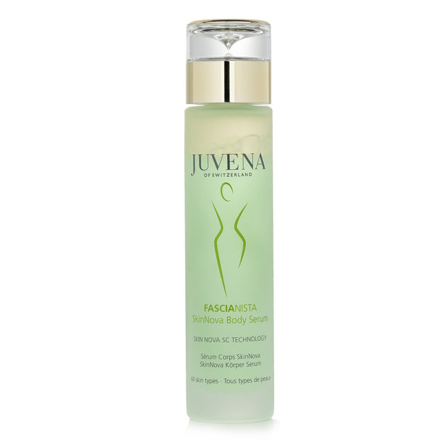Luxurious Juvena SkinNova Body Serum for dry skin, infused with ginger, turmeric, and ginseng for intense moisture and elasticity.