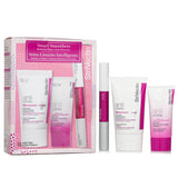 StriVectin Smart Smoothers Trio Set featuring anti-wrinkle cream, primer, and lip treatment for youthful, smooth skin.