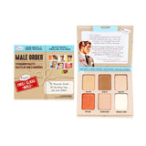 TheBalm Male Order Eyeshadow Palette featuring 6 creamy nude shades, enriched with botanical extracts for versatile looks.