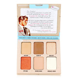 TheBalm Male Order Eyeshadow Palette featuring six creamy, highly pigmented nude shades for versatile looks, eco-friendly packaging.