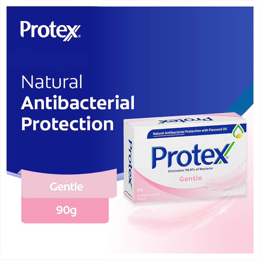 Protex Antibacterial Bar Soap Gentle Sensitive Skin Bar 90g