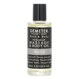 Luxurious 60ml Demeter New Car Massage & Body Oil, infused with a fresh fragrance, absorbs easily without any residue.