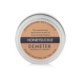 Soy candle in Honeysuckle scent, 170g/6oz, handcrafted for a clean burn and inviting springtime ambiance.