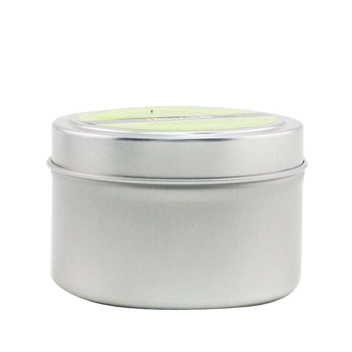 Soy candle in jasmine scent, hand-poured, 170g, burns cleaner, creates a relaxing ambiance for any room.