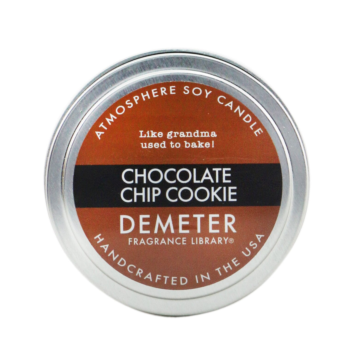Soy candle in Chocolate Chip Cookie scent, hand-poured, 170g, fills the room with warm, inviting aromas of baked cookies.