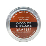Soy candle in Chocolate Chip Cookie scent, hand-poured, 170g, fills the room with warm, inviting aromas of baked cookies.