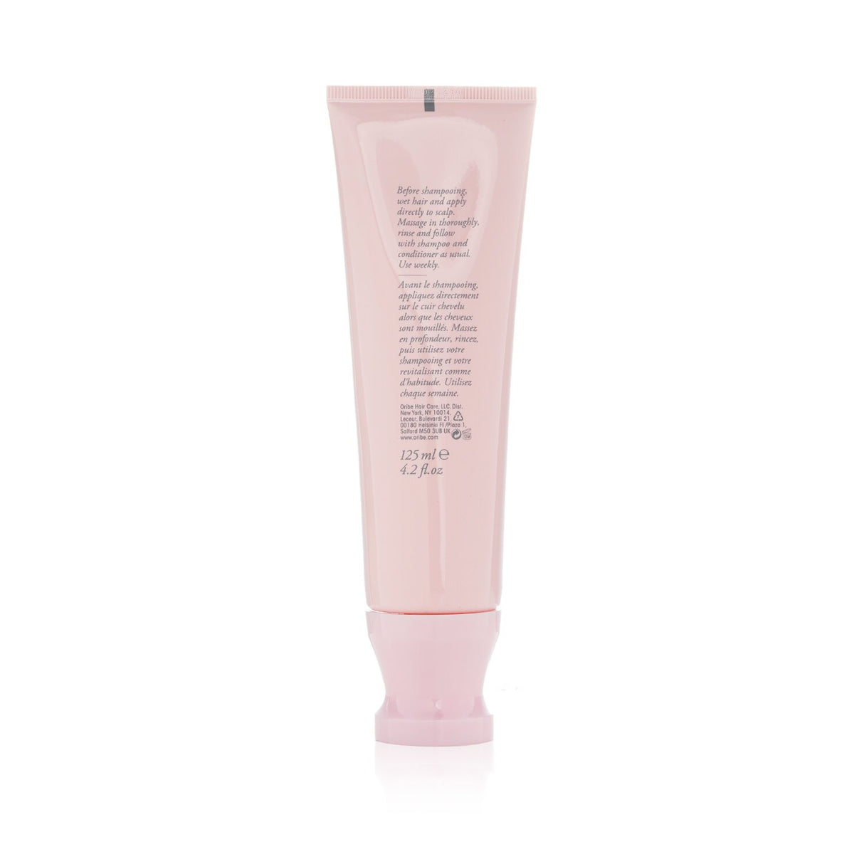 Oribe Serene Scalp Exfoliating Scrub in 125ml, revitalizes and purifies scalp with exfoliants and soothing ingredients.