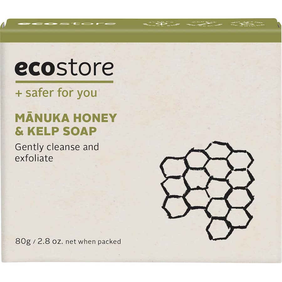 Ecostore Soap Manuka Honey & Kelp Bar 80g