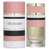 Elegant Trussardi Eau de Parfum Spray 90ml, featuring floral green notes of mandarin, lavender, and suede for modern women.