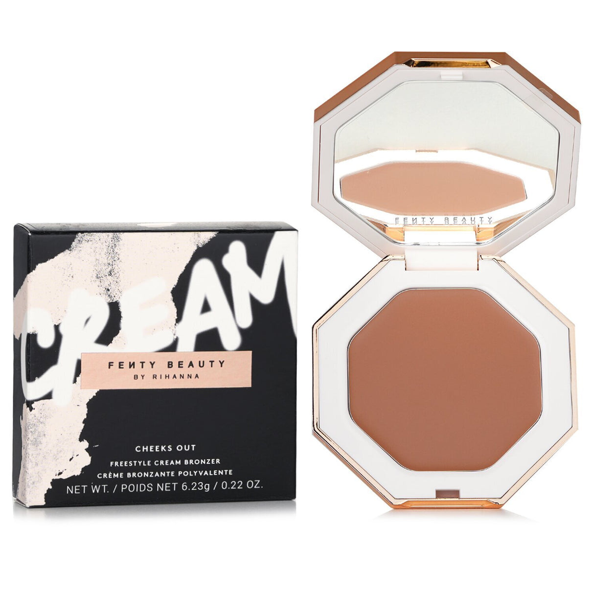 Fenty Beauty by Rihanna Cheeks Out Freestyle Cream Bronzer - # 03 Macchiato (Lig