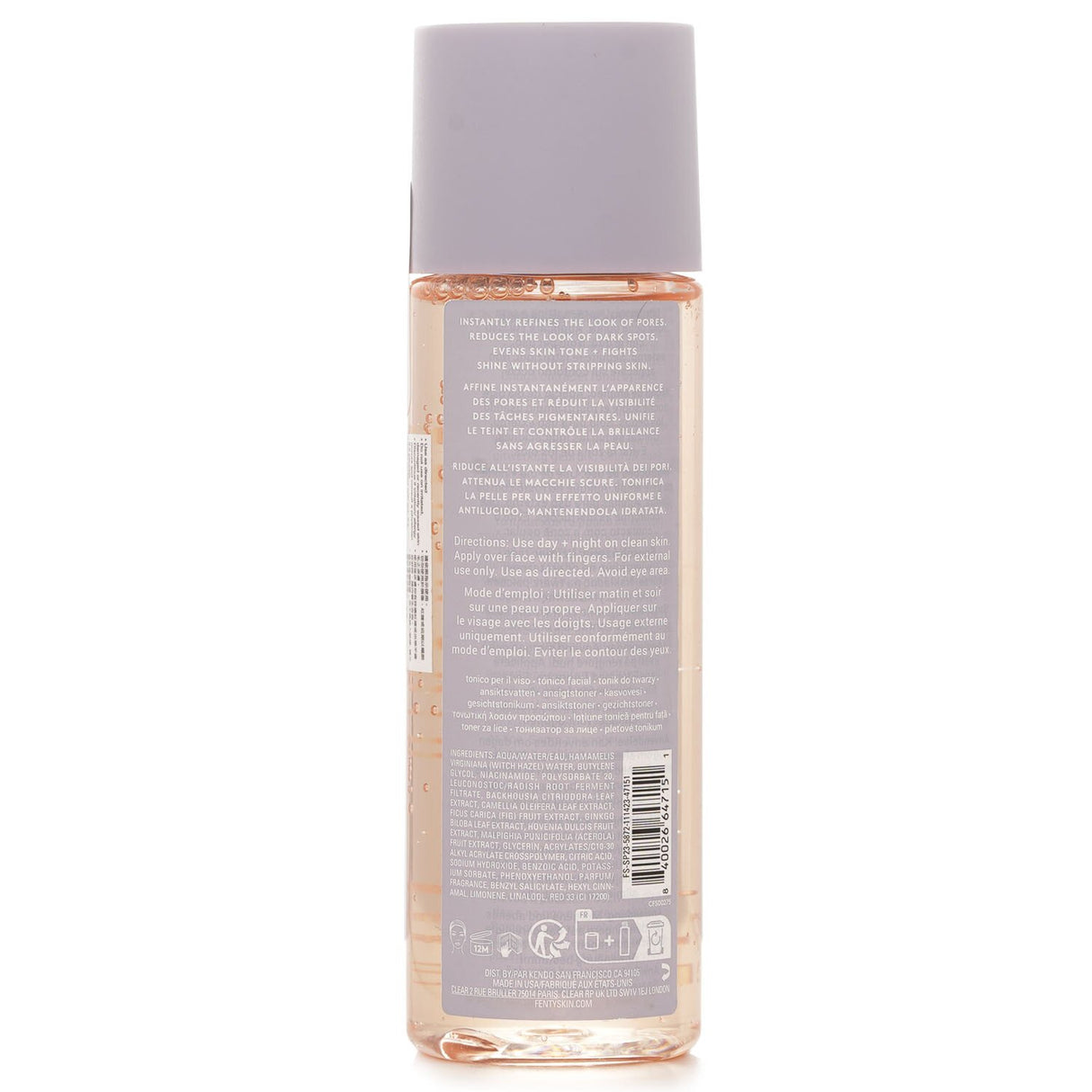 Fenty Beauty by Rihanna FENTY SKIN Fat Water Pore-Refining Toner Serum 150ml/5oz