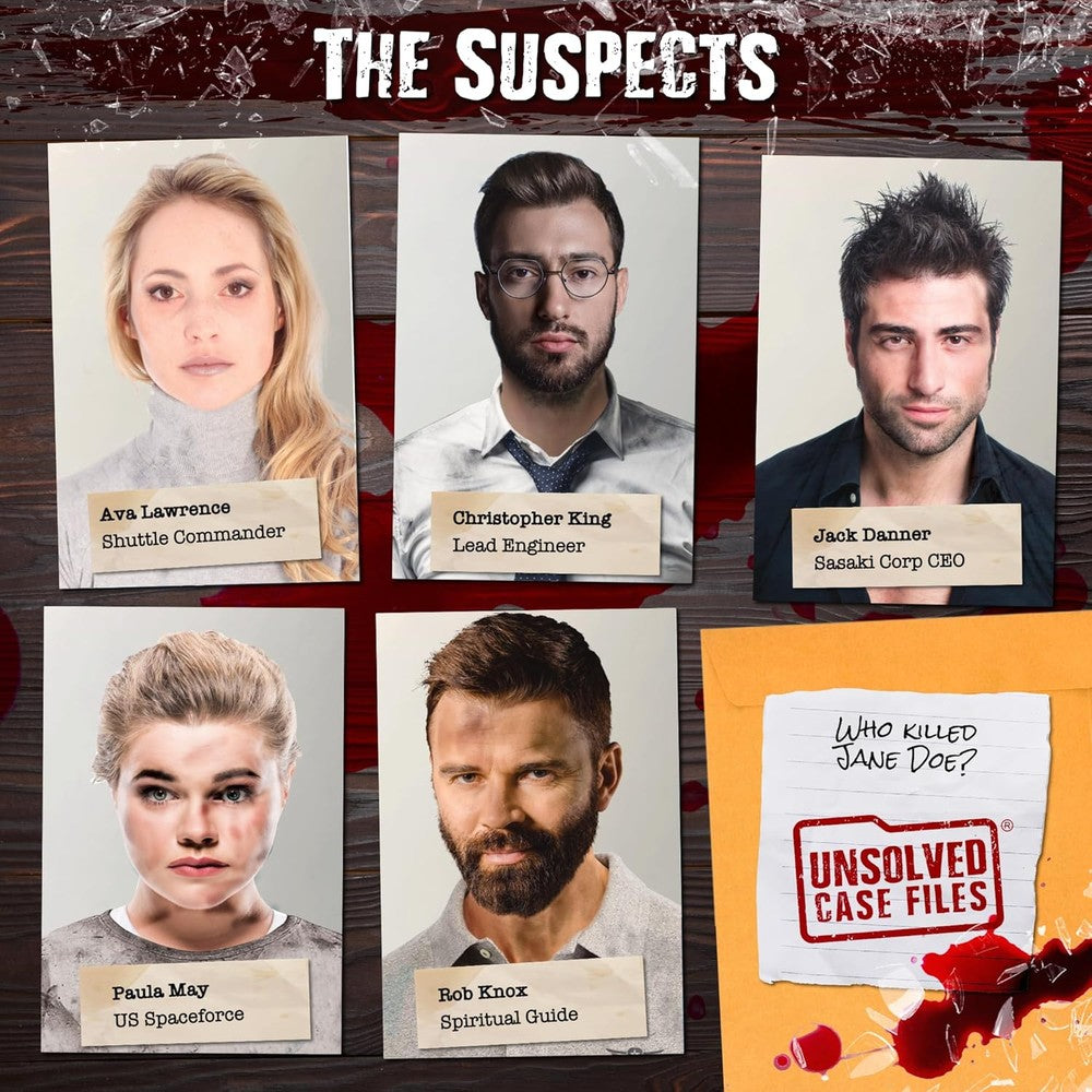 Unsolved Case Files: Jane Doe Board Game