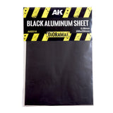 AK Interactive - Building Materials - Black Aluminium Sheet 150Um 200X250Mm