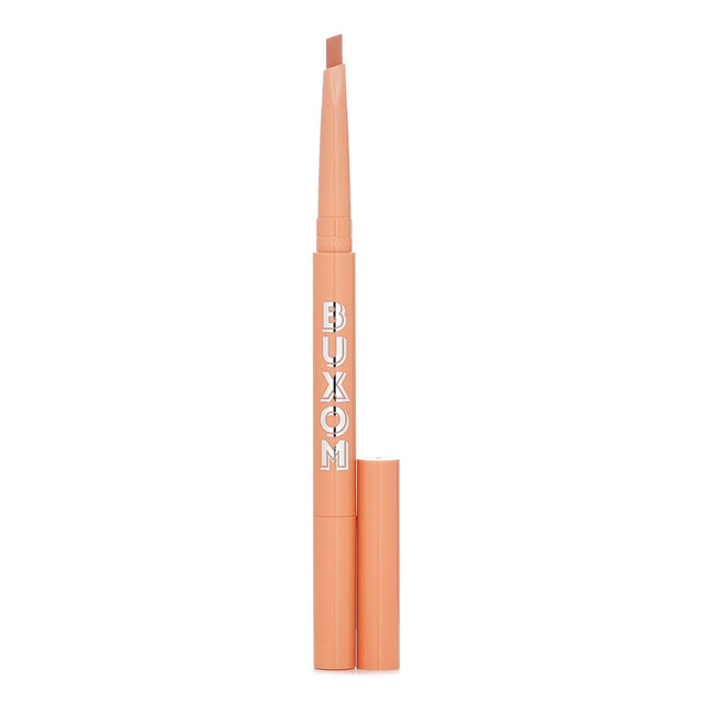 Buxom Power Line Plumping Lip Liner in #Bold Beige featuring a precise chisel-tip for long-lasting, vibrant color and hydration.