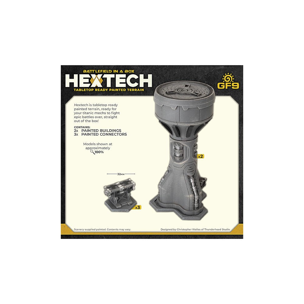 Hextech Terrain: Industrial Fluidworks  - Pressure Tower