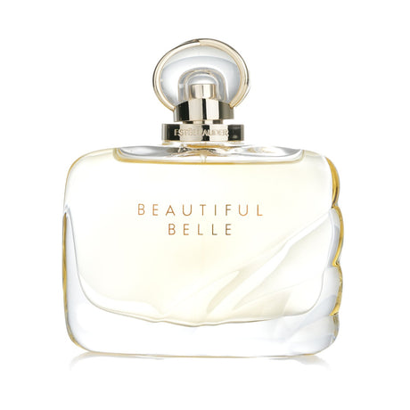 Estee Lauder Beautiful Belle Eau De Parfum 100ml features a floral fruity scent with lychee, rose, and warm mimosa notes.