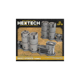 Hextech Terrain: Industrial Fluidworks  - Small Storage Tanks