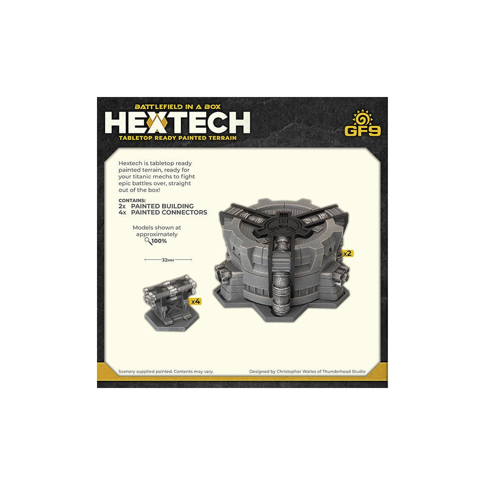 Hextech Terrain: Industrial Fluidworks  - Large Storage Tanks