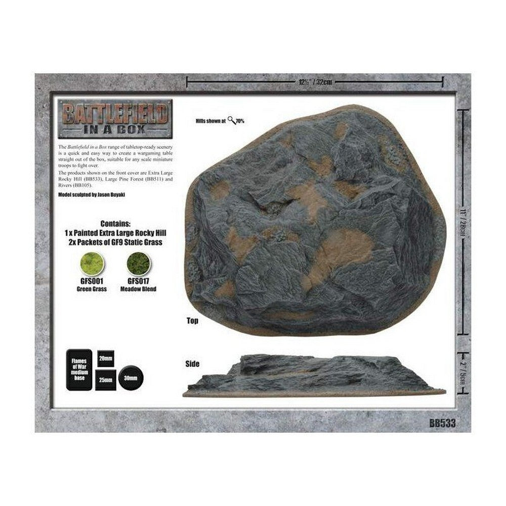 Battlefield in a Box: Essentials  - Extra Large Rocky Hill