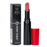 Giorgio Armani lipstick in #201 Majestic, showcasing vibrant satin color with long-lasting finish and easy application.